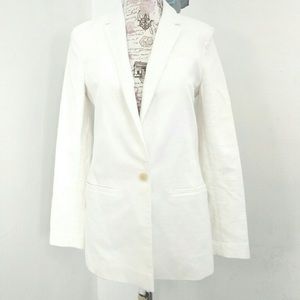 Banana republic white blazer